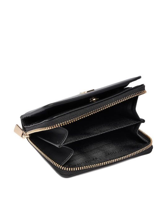 Med Za Large Women's Wallet Classic Black