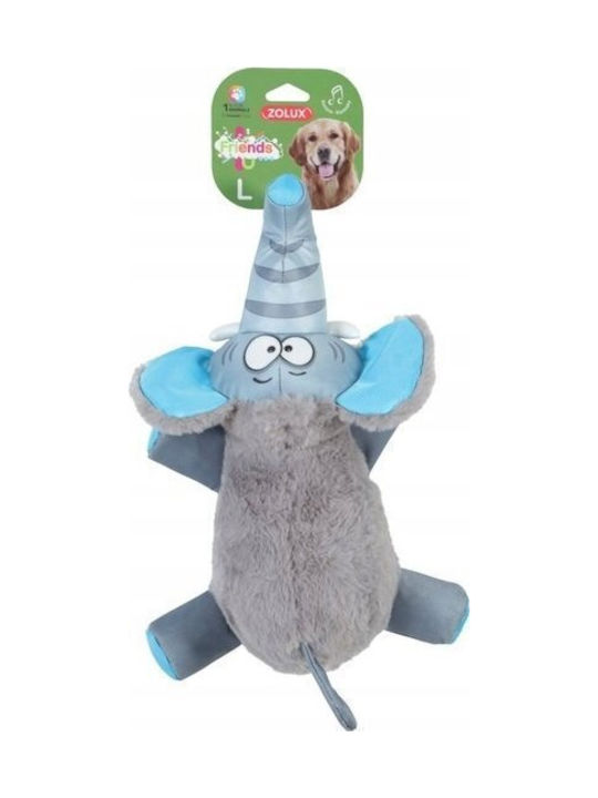 Zolux Cuddly Dog Toy Gray