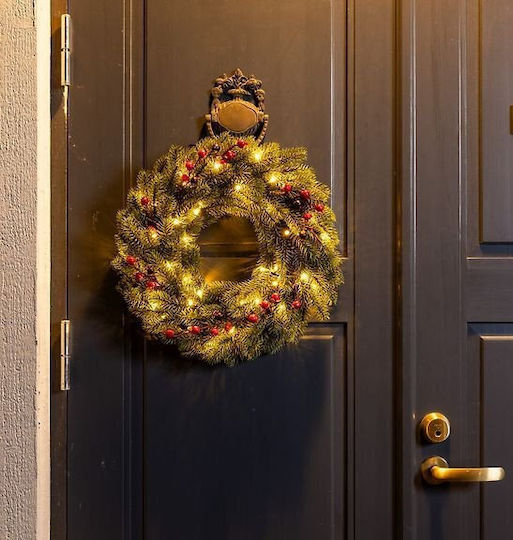 Christmas Lighted Decorative Wreath 40cm
