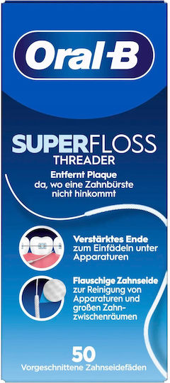 Oral-B Super Floss Dental Floss 50m 50 Pieces