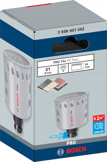 Bosch Ποτηροπρίονο Ξηρής Κοπής με Διάμετρο 51mm