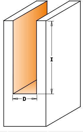 Cmt Gerade Cutter Bit Bohrmaschine 12 X 90mm Schaft 8mm