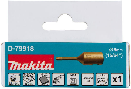 Makita Ποτηροτρύπανo Ξηρής Κοπής με Διάμετρο 6mm