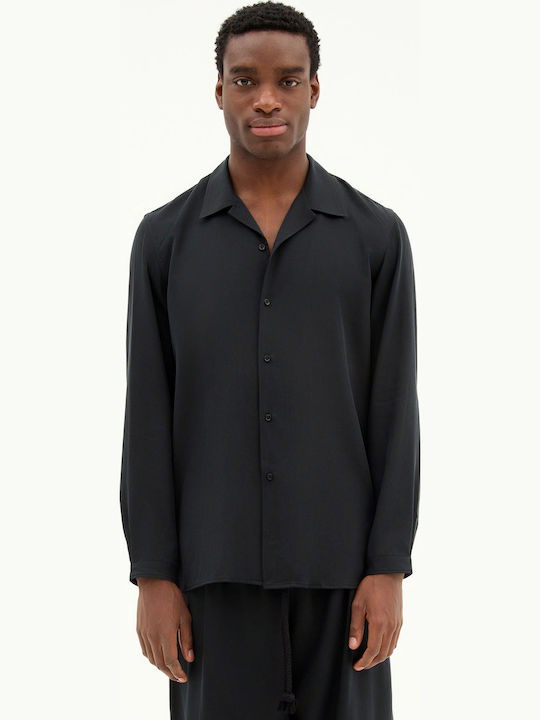 Μακρυμάνικo Πουκάμισο Μαύρο