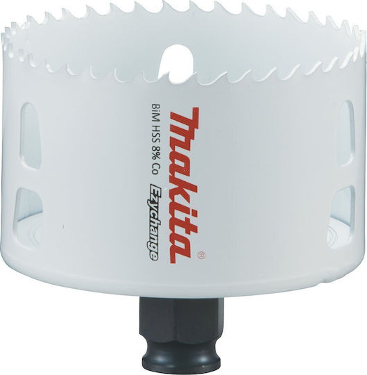 Makita Ποτηροτρύπανo Ξηρής Κοπής με Διάμετρο 79mm για Ξύλο, Μέταλλο και Πλαστικό