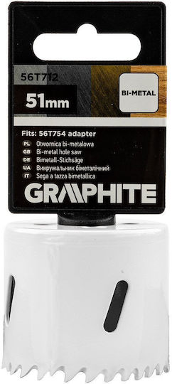 Graphite Пила за отвори Dry Cut с диаметър 51мм