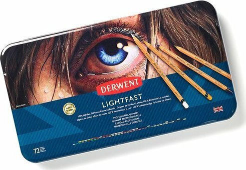 Derwent Derwent Μολύβι Lightfast Κασετίνα Pk/72