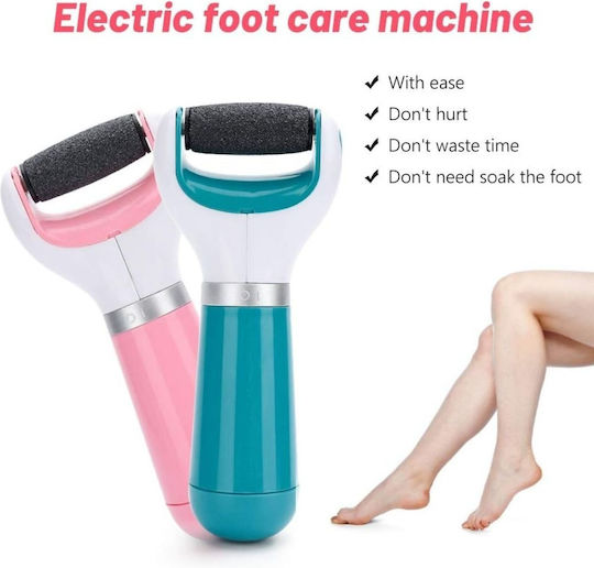 Electric Battery Foot File Heels Callus Pink