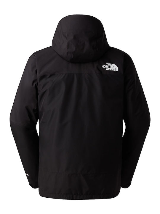 Mountain Light Triclimate 3 в 1 Зимно Мъжко Яке Hardshell Водоустойчиво и Ветроустойчиво Черно