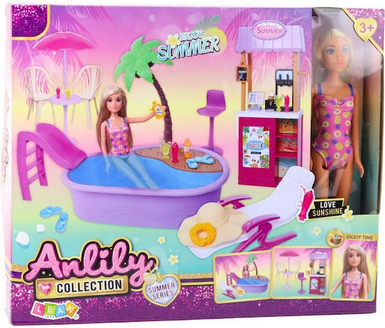 Lean Toys Anlily Puppenset für 3+ Jahre alt+ Jahre