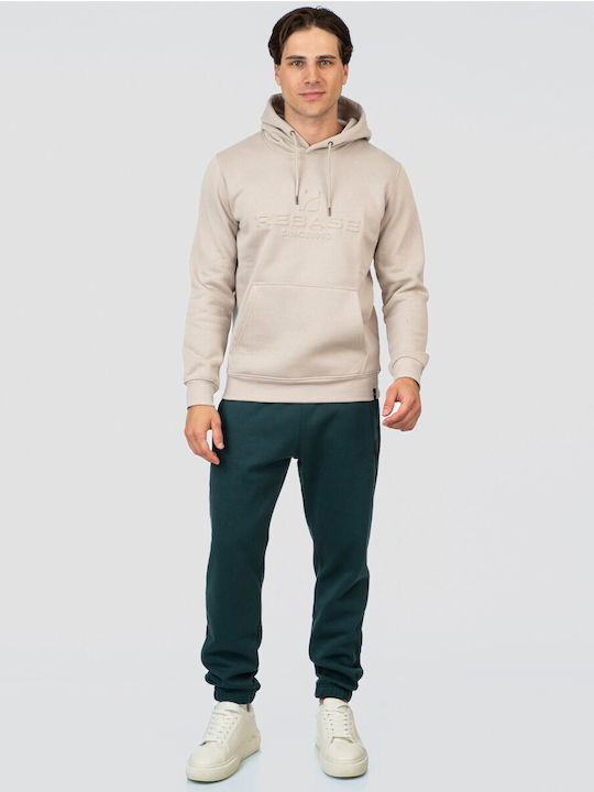 Суитшърт с Качулка Ice Grey