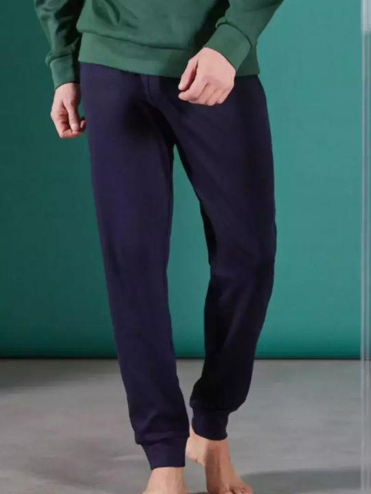 Paul Martin Men's Winter Pajamas Set Green