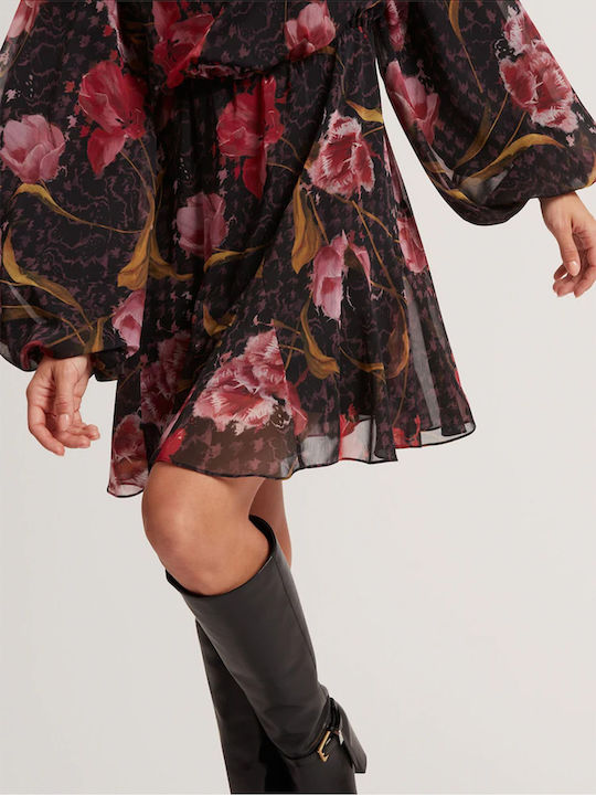 Mini Abendkleid Burgundy