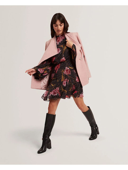 Mini Abendkleid Burgundy