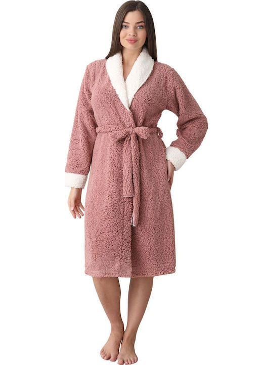 Lindros Winter Women's Robe Rotten Apple