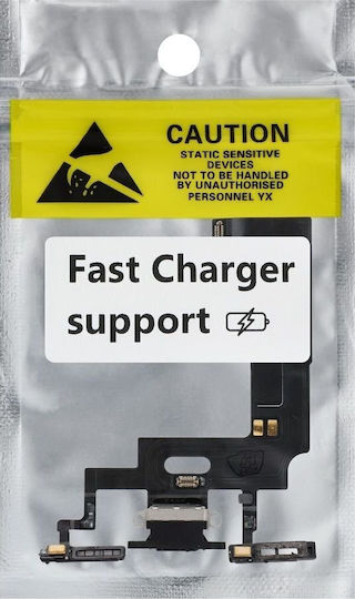Charging Flex Usb Iphone Xr Black Used Oem