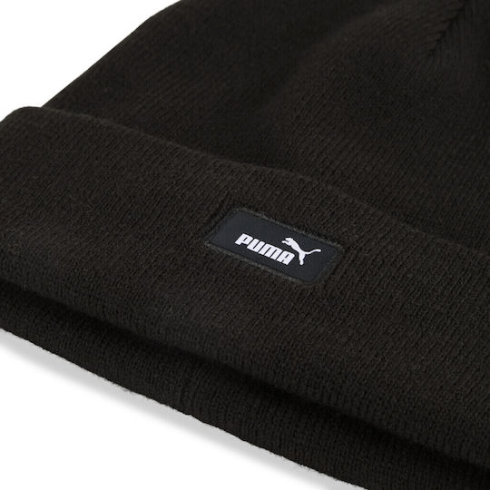 Beanie Γυναικείος Σκούφος Πλεκτός σε Μαύρο χρώμα