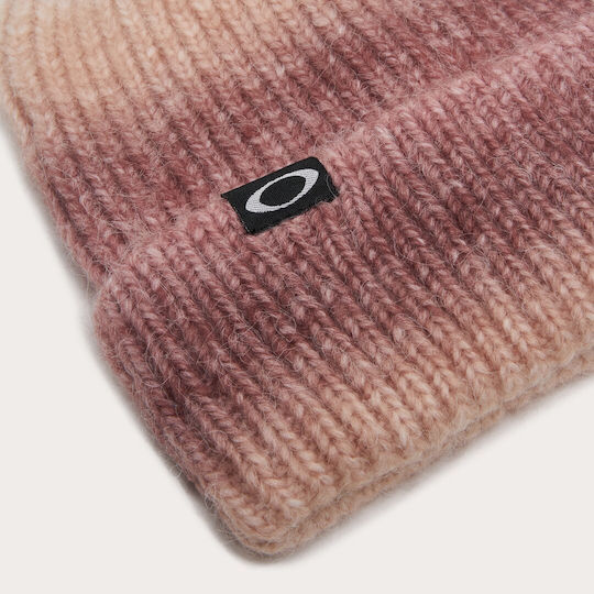 Gradient Beanie Unisex Σκούφος Πλεκτός σε Κόκκινο χρώμα