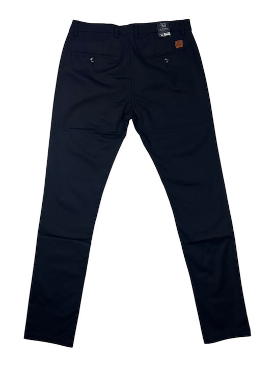 Herrenhose Chinos Entspannt Passform Blau