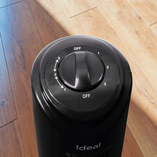 Ideal Id6501 Ανεμιστήρας Πύργος Μαύρος