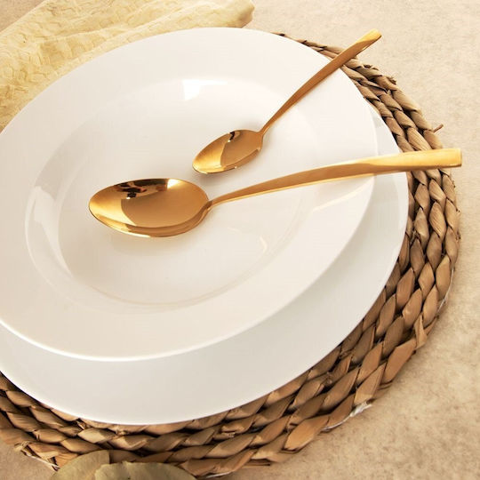 Orion Plate Soup made of Porcelain with Diameter 24.5cm
