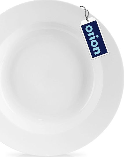 Orion Plate Soup made of Porcelain with Diameter 24.5cm