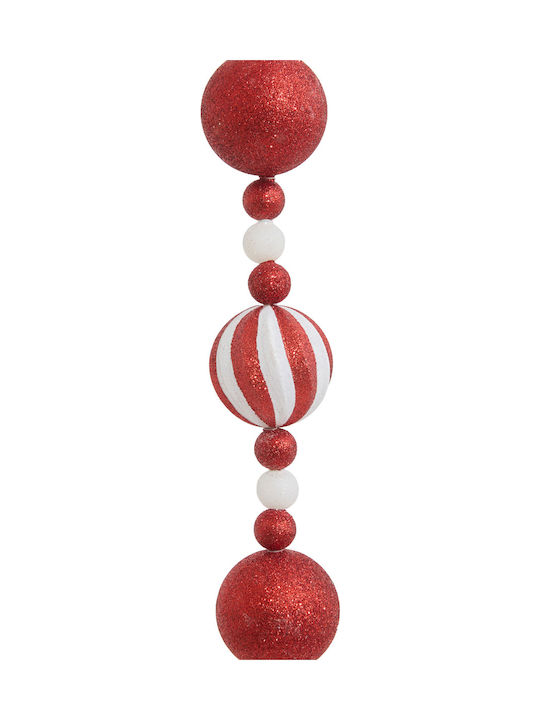 Christmas Garland White 185x6cm 1pc