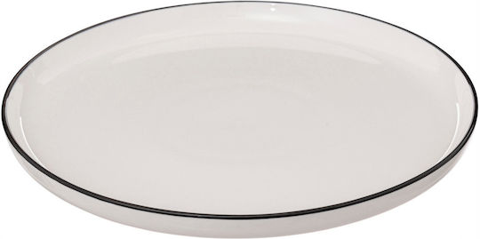 Secret de Gourmet Farfurie joasă din Porțelan Negru cu Diametru 27cm 6buc