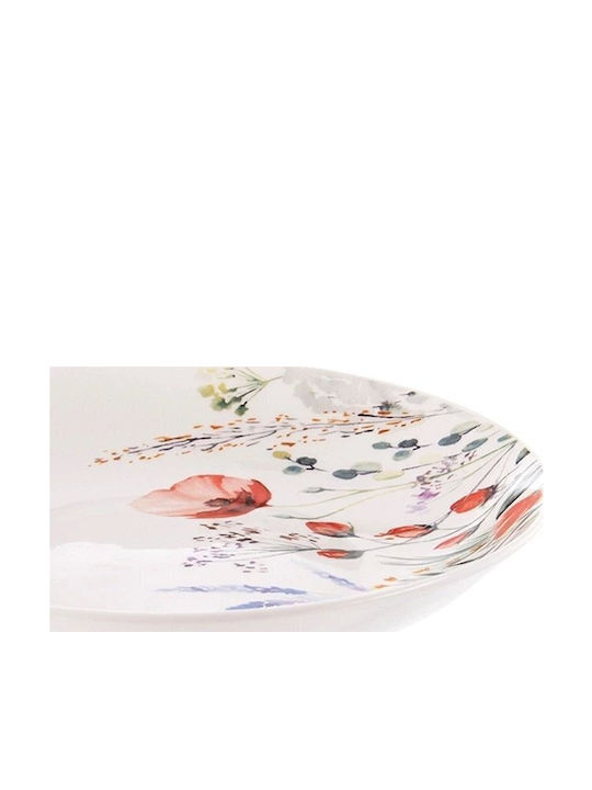 Secret de Gourmet Plate Soup made of Porcelain with Diameter 20.5cm
