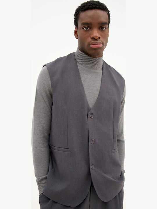 Men's Vest Dark Gray