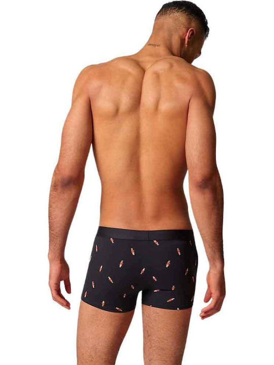 Ανδρικά Μποξεράκια Μαύρο 2Pack
