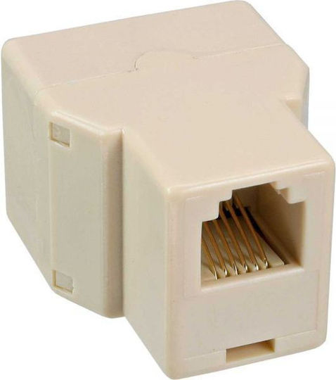 Inline Adapter 1x Rj12 2x Rj12 69999b