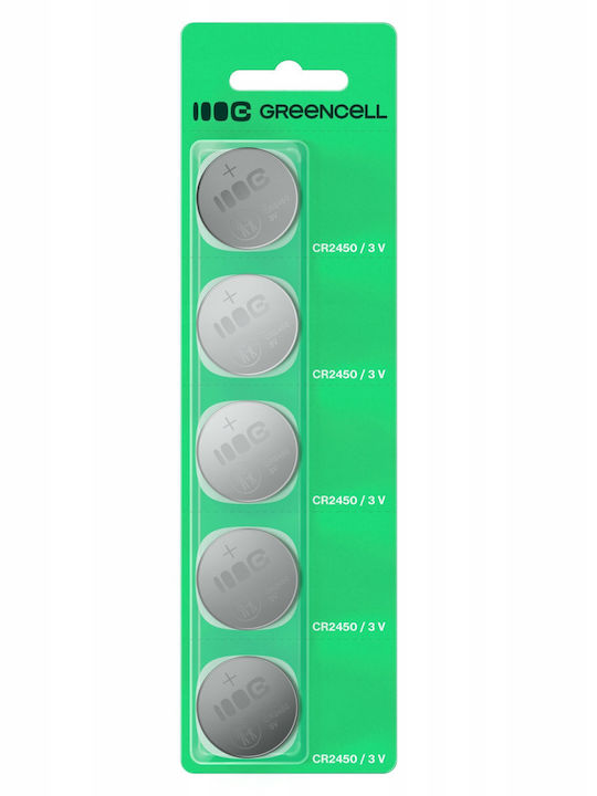 Green Cell Батерия Литий За часовници CR2450