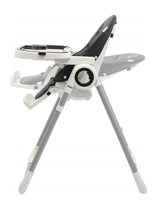 BabyMix Iris Foldable Baby Highchair Black
