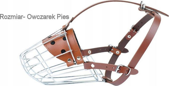 Metal Dog Muzzle Dino Dino 6 Brown Sheepdog 14097137 5904305492513