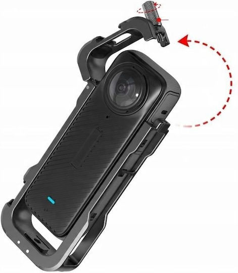 Suport Cadru Husă Cadru 2x Iso GoPro + Capac Insta360 X4 Pu981b