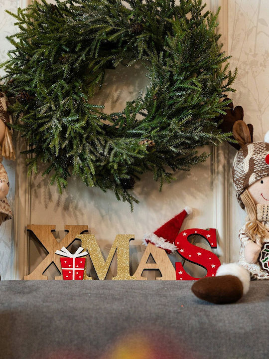 Home&Styling Collection Plüsch Weihnachtsfigur Dekoration 51 Cm