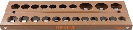 Forcekraft Καρυδάκια Αέρος με Καρέ Υποδοχής 1/2", HEX Σετ 22τμχ