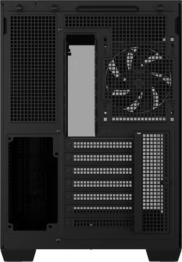 Asus A32 Plus Gaming Midi Tower Κουτί Υπολογιστή με Πλαϊνό Παράθυρο και ARGB Φωτισμό Μαύρο