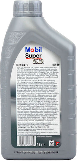 Mobil Super 3000 X1 Formula Fe Autopflegeöl 5W-30 1Es