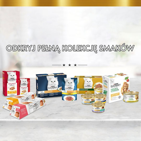 Purina Gourmet Revelations Somon În Jeleu 2x57g