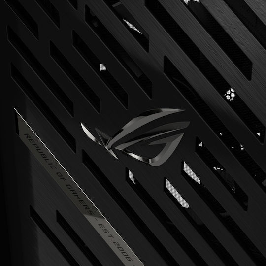Asus ROG Strix Helios II Gaming Midi Tower Computer Case with Side Window and RGB Lighting Black