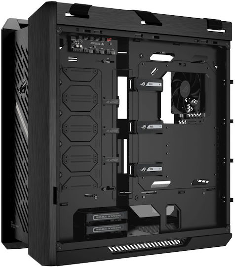 Asus ROG Strix Helios II Gaming Midi Tower Computer Case with Side Window and RGB Lighting Black