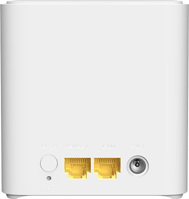 Tenda MX3 WiFi Мрежа на мрежови точки Точка за достъп Wi‑Fi 6 - Wi‑Fi 6 Двулентов (2.4 и 5GHz) в Троен комплект Бял