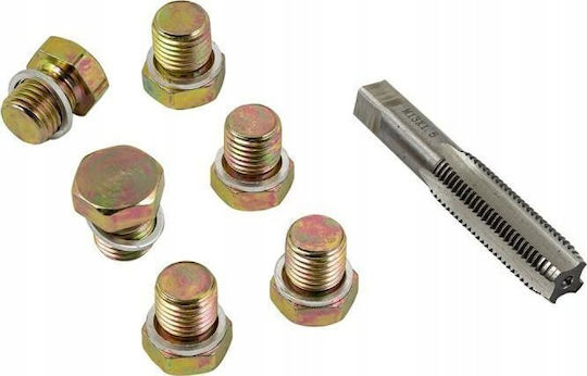 Forsage Set Für Gewindeschneider Öffnungsreparatur Abflussöl M13?1 5mm 7 Stück