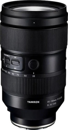 Tamron Full Frame Camera Lens 35-150mm F/2-2.8 Di III VXD Telephoto for Sony E Mount Black