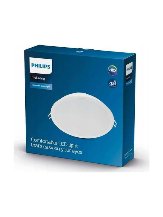 Philips Meson Πλαφονιέρα Οροφής με Ενσωματωμένο LED