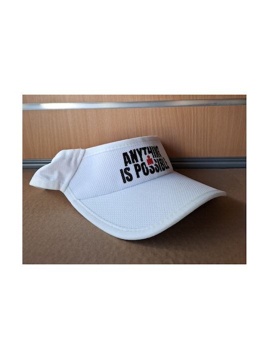 Compressport Ultralight Καπέλο Visor Λευκό