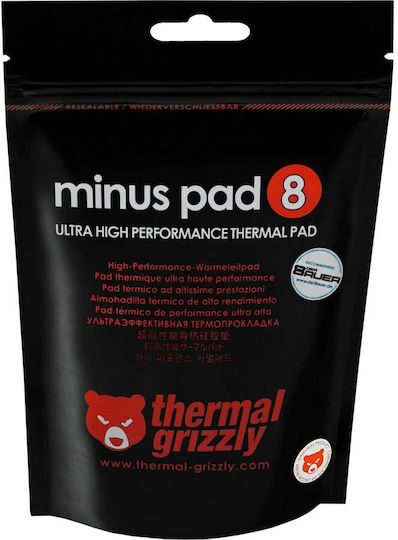 Thermal Grizzly Minus Pad 8 30 x 30 x 1.5mm Pink