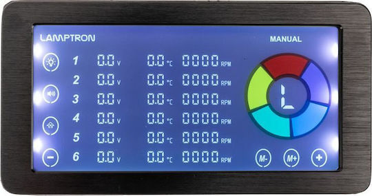 Lamptron Rf625 Fan And Argb Controller Black Schwarz